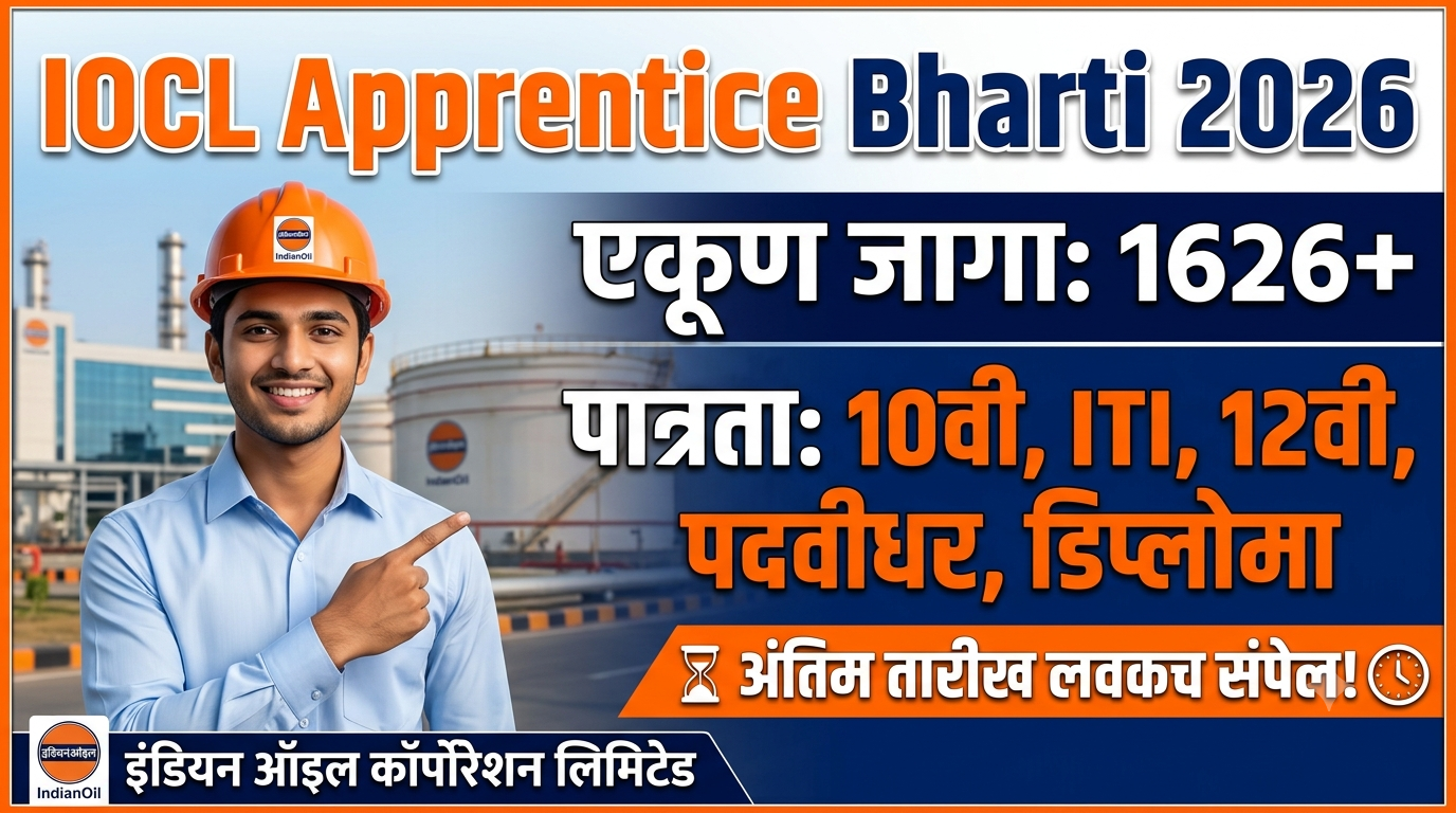 IOCL Apprentice Bharti 2026