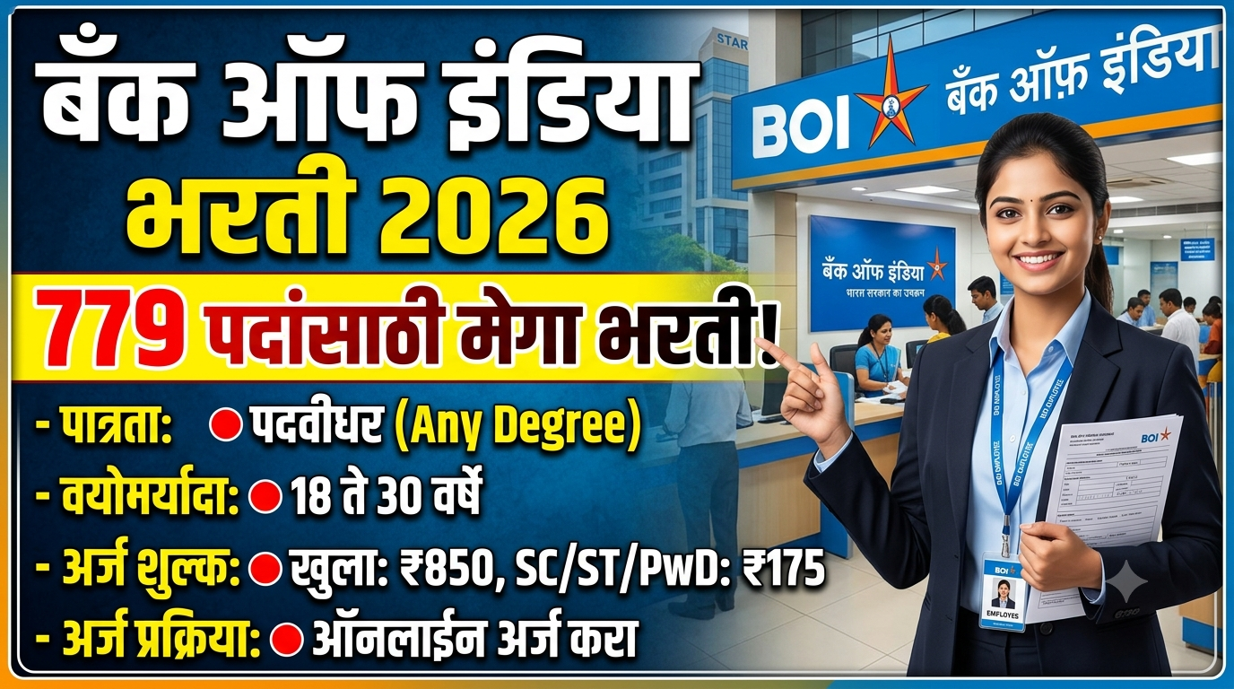 Bank of India Bharti 2026