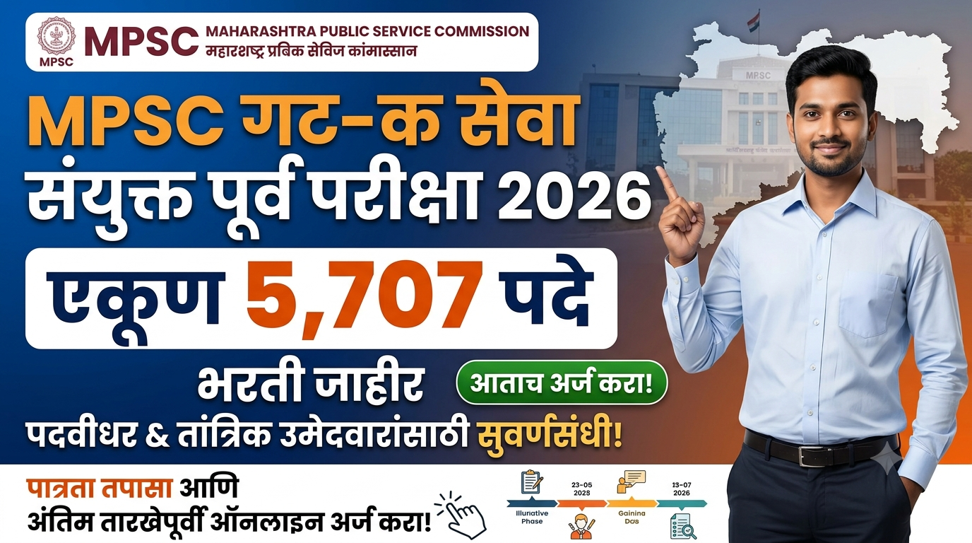 MPSC Group C Bharti 2026
