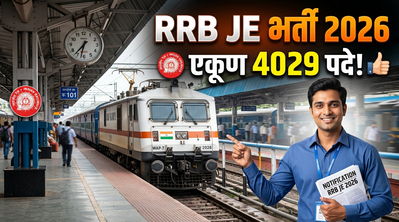 RRB JE Bharti 2026