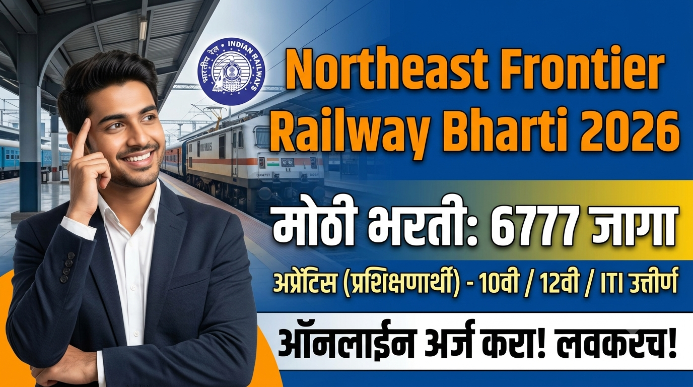 Northeast Frontier Railway Bharti 2026
